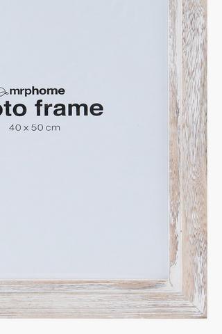 Wash Wood Frame, 40x50cm