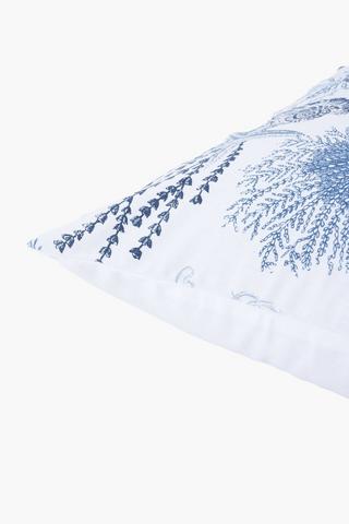 2 Pack Printed Belize Coastal Scatter Covers Only, 45x45cm