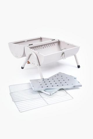 Small Portable Barrel Braai Stand