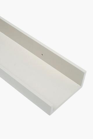 Wooden Ledge Shelf, 60cm