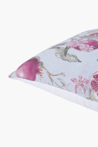 Printed Pomegranate Scatter Cover Only, 60x60cm