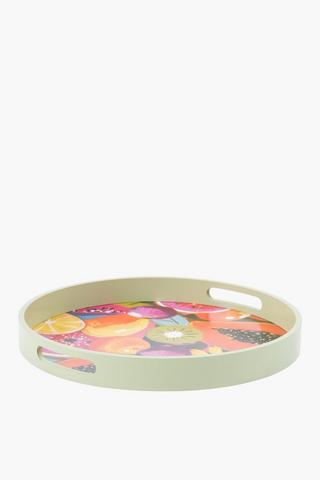 Round Fruit Tray