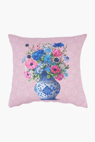 Printed Caspia Floral Scatter Cover Only, 50x50cm