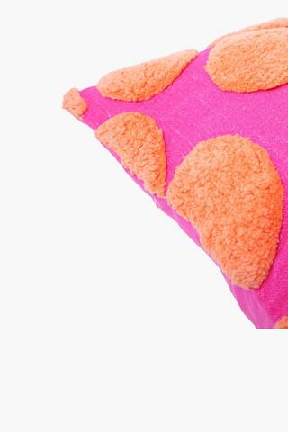 Tufted Regina Polka Dot Scatter Cushion, 50x50cm