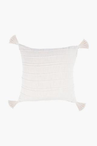 Textured Lines Scatter Cushion, 60x60cm