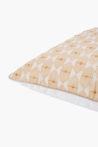 Embroidered Thelma Scatter Cushion, 60x60cm