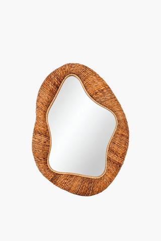 Orgnic Wooden Mirror, 70x100cm
