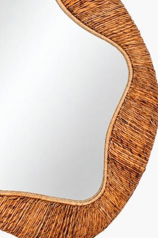 Orgnic Wooden Mirror, 70x100cm