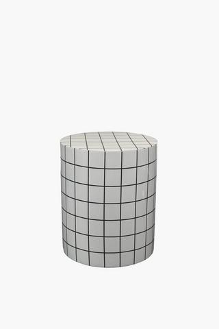 Mono Grid Side Table