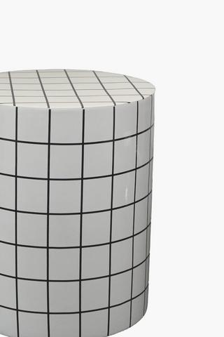 Mono Grid Side Table