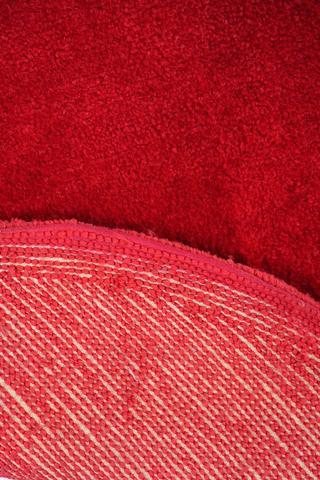 Tufted Shaped Tomato Rug 90cm