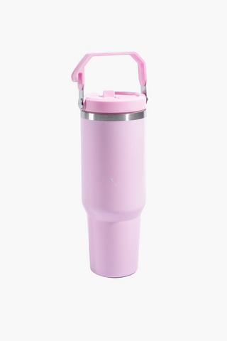 Stainless Steel Sippy Cup With Hanlde. 1200ml