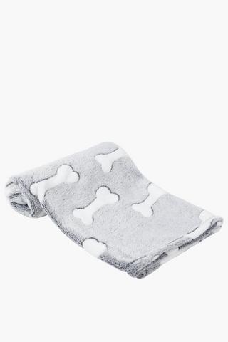 Coral Fleece Pet Blanket, 75x100cm