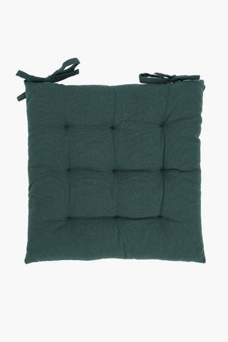 Amalfi Lemons Cotton Chair Pad, 38x38cm