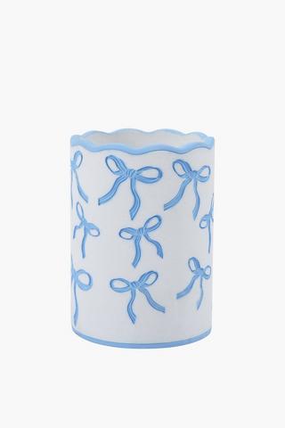 Polyresin Kate Bow Bath Tumbler