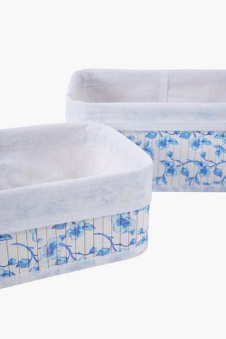 3 Piece Printed Bamboo Delft Utility Set