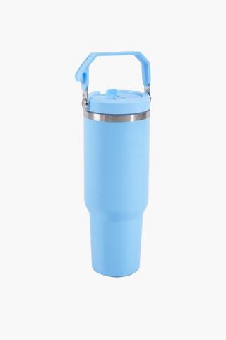 Stainless Steel Sippy Cup With Handle, 1200ml