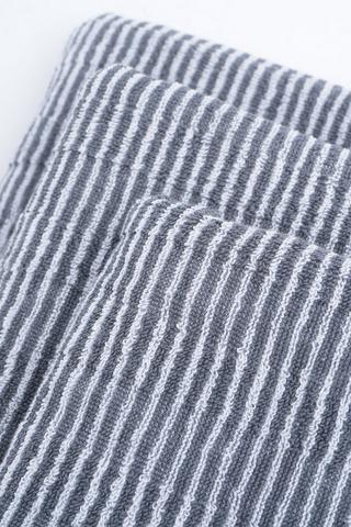 Cotton Jacquard Pin Stripe Hand Towel