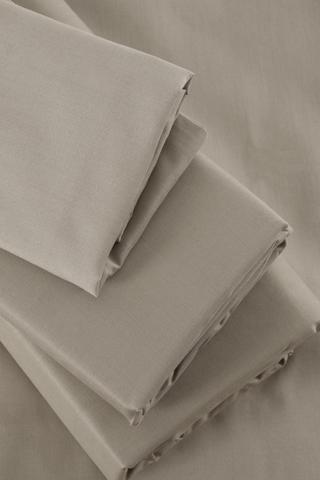 144 Thread Count Premium Cotton Fitted Sheet Extra Length Extra Depth