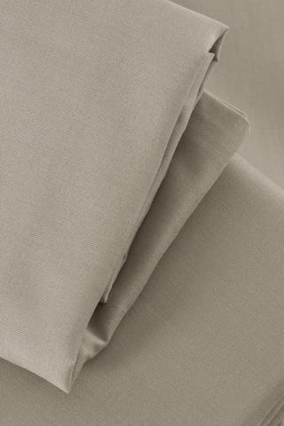 144 Thread Count Premium Cotton Fitted Sheet Extra Length Extra Depth