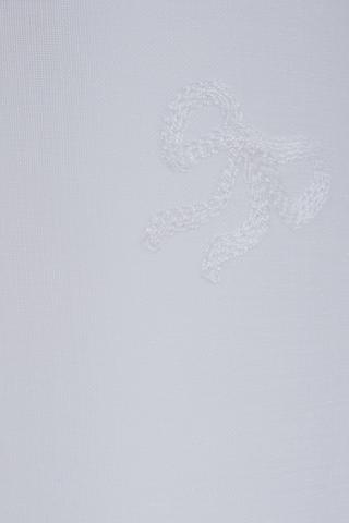 Bow Embroidered Sheer Eyelet Curtain, 140x225cm