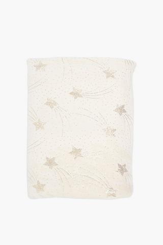 Foiled Sherpa Baby Blanket