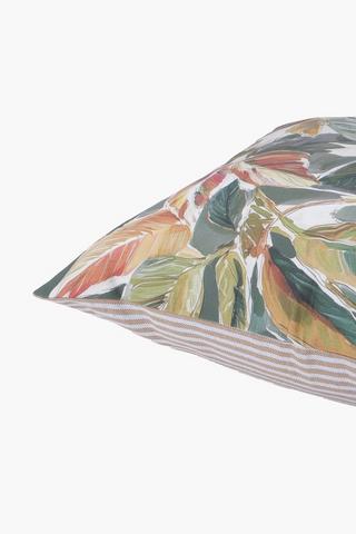 Printed Covert Leaf Scatter Cushion, 50x50cm