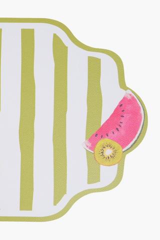 Tropical Harvest Stripe Pu Placemat