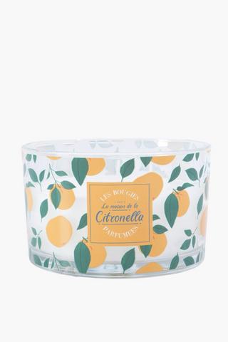 Citronella Orange Candle, 400g