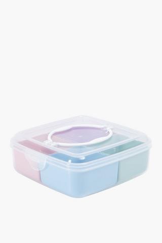 4 Divisional Square Lunch Box