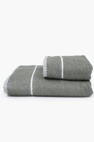 Premium Big Softy Yarn Dye Melange Hand Towel