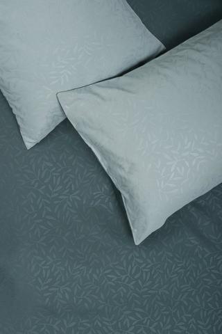 Soft Touch Embossed Botanical Duvet Cover Set