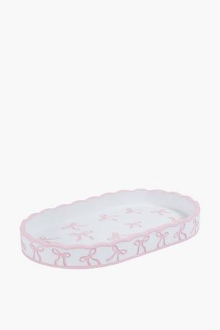 Polyresin Kate Bow Tray