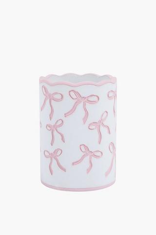 Polyresin Kate Bow Bath Tumbler