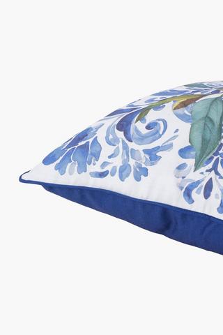 Printed Ludisa Delft Scatter Cushion, 50x50cm