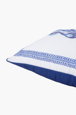 Printed Rita Delft Lady Scatter Cushion, 50x50cm