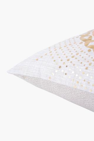 Printed Diwali Scatter Cushion, 50x50cm