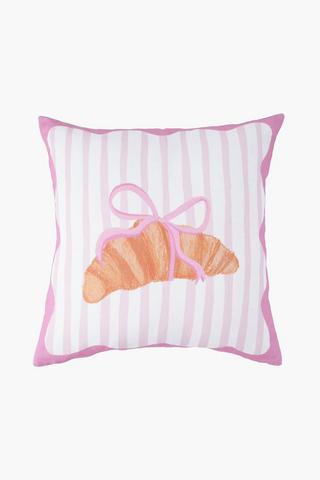 Printed Breakfast Club Scatter Cushion, 50x50cm