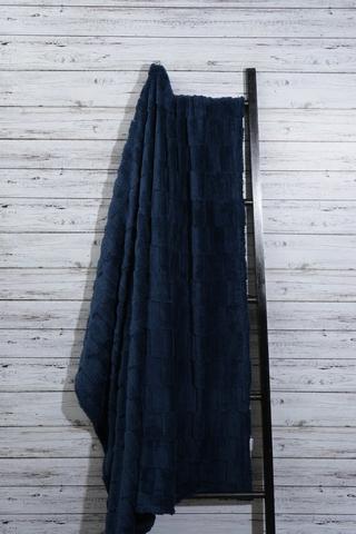 Jacquard Sherpa Blocks Blanket, 150x200cm