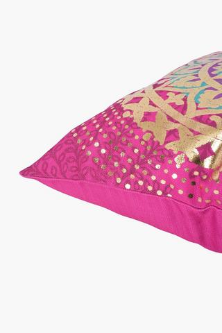 Printed Diwali Scatter Cushion, 50x50cm