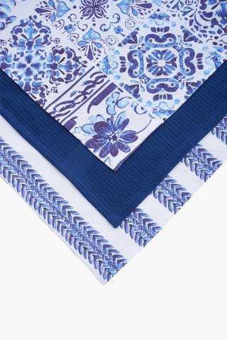 3 Pack Rita Tea Towel Set