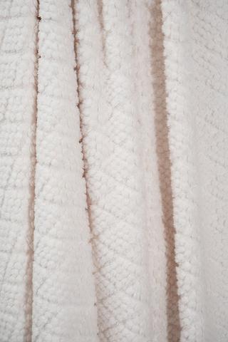 Jacquard Sherpa Diamond Blanket, 150x200cm