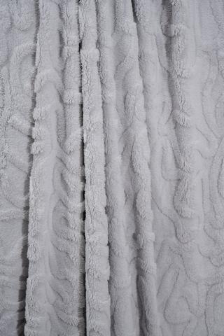 Jacquard Sherpa Squiggle Blanket, 150x200cm