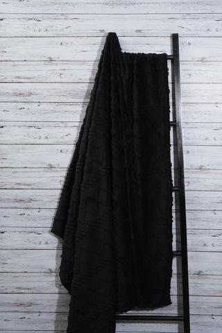Jacquard Sherpa Geometric Blanket, 150x200cm