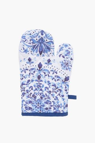 Printed Rita Single Oven Glove