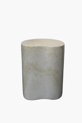 Marble Veneer Side Table Set