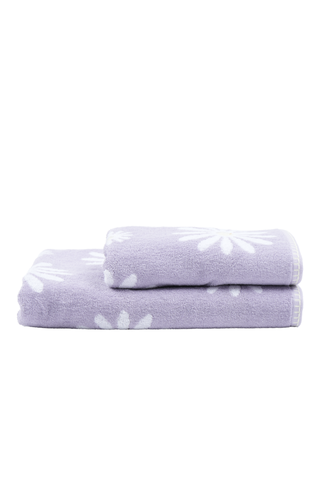Cotton Jacquard Daisy Belle Bath Sheet