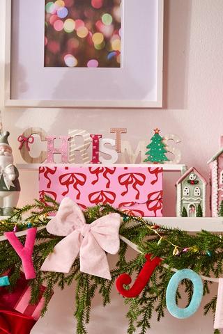 Candy Christmas Sign, 40x10.5cm