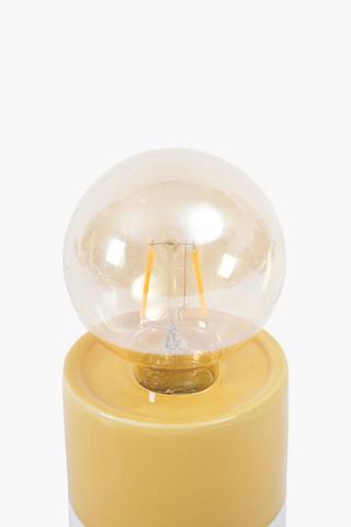 Atlanta Ceramic Lamp, 8x17cm