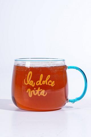 Script Glass Mug, 32oml